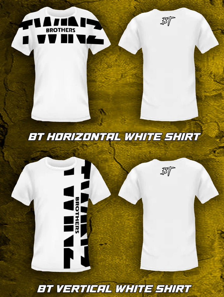 Brothers Twinz White T-Shirt