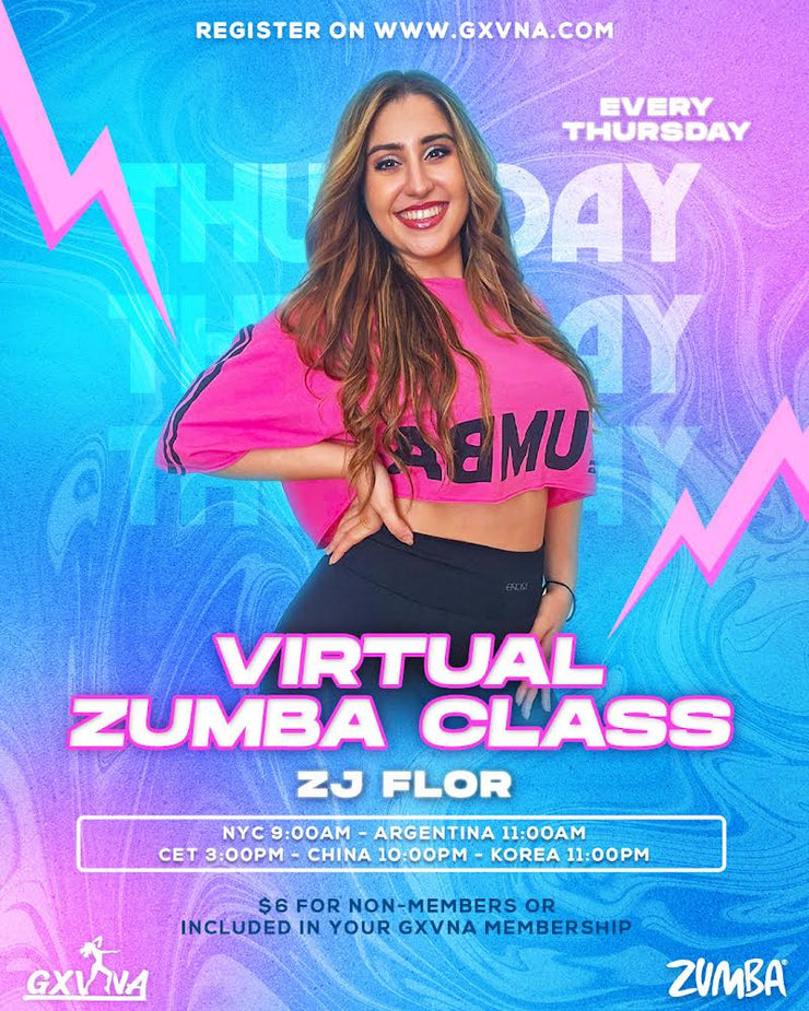 Livestream Zumba Class With Flor- Thursday 1/16