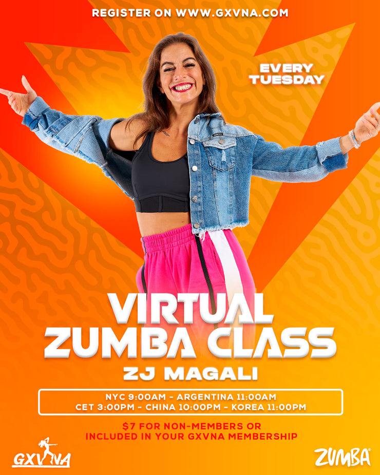 Livestream Zumba Class With Magali- Tuesday 2/25