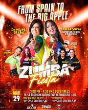 Zumba Masterclass with ZJ Alba & Melissa at BQE Fitness- Saturday 3/29