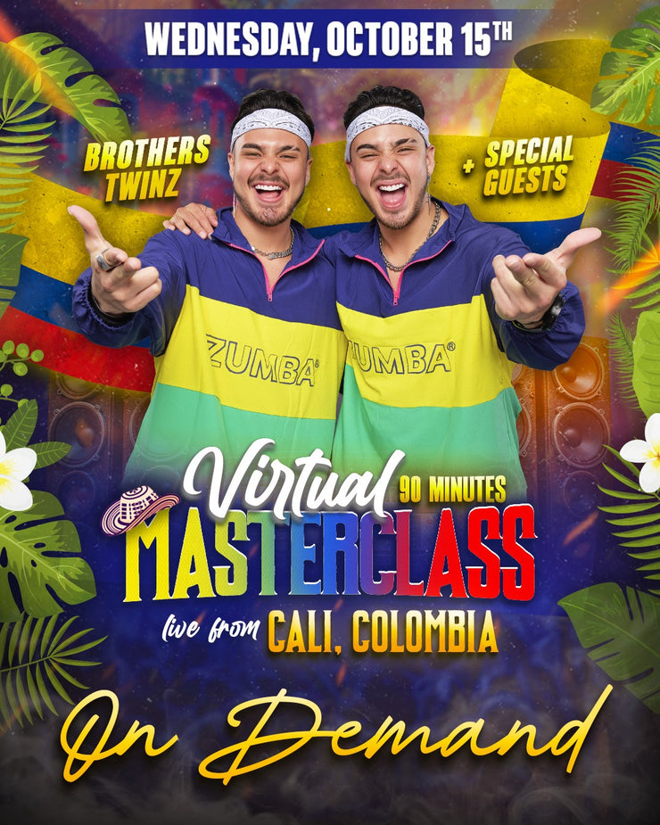 On Demand Zumba with Brothers Twinz- Wednesday, October 15
