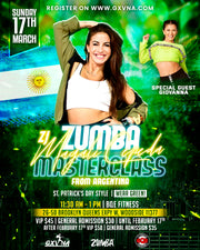 Zumba Masterclass with Magali at BQE Fitness- Sunday 3/17