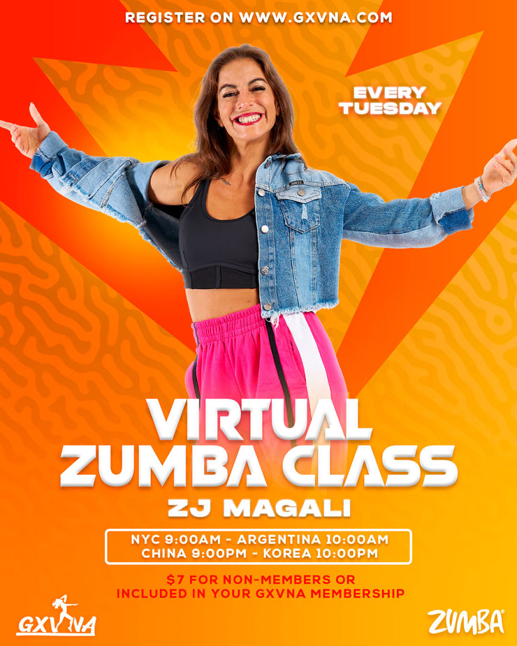 Livestream Zumba Class With Magali- Tuesday 5/20