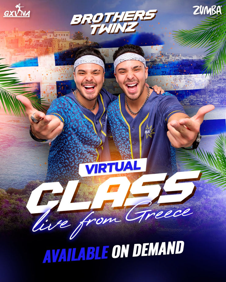 On Demand Zumba with Brothers Twinz- Live from Greece